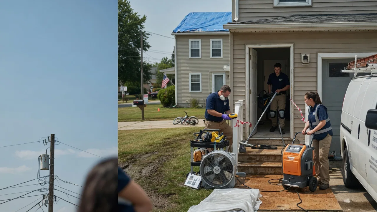 Water Damage Repair in Branchville, VA near me